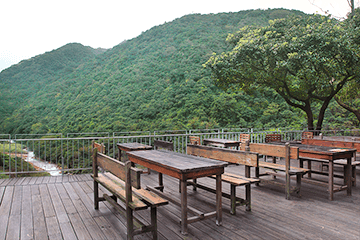 溫泉會館賞景休憩區-金山溫泉會館