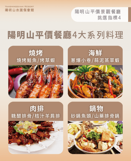 陽明山平價餐廳4大系列料理推薦-陽明山平價餐廳