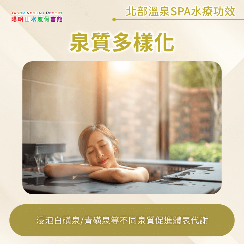 泉質多樣化-北部溫泉SPA