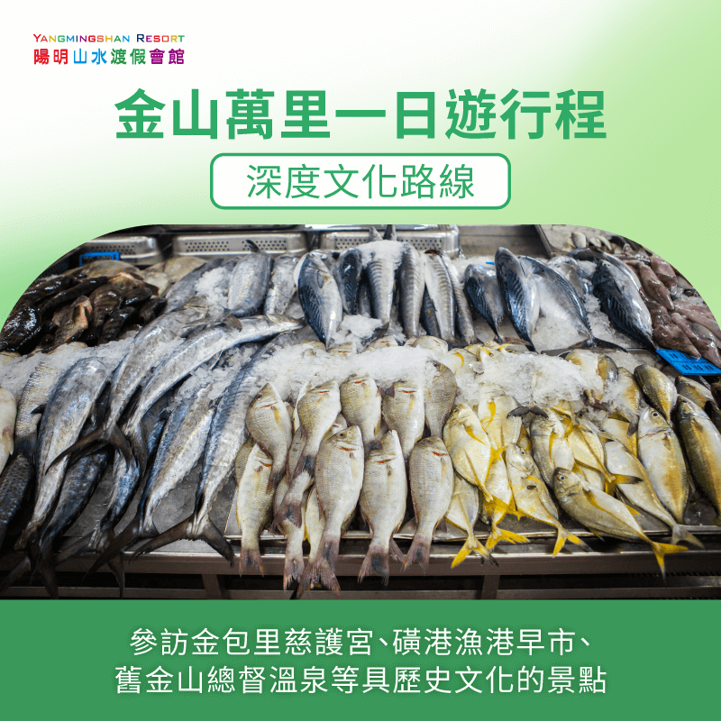 文化路線深入金山歷史與文化底蘊,訪古蹟廟宇、逛在地市場、認識溫泉文化,是認識金山的最完整方式 深度文化路線推薦-文化行程
